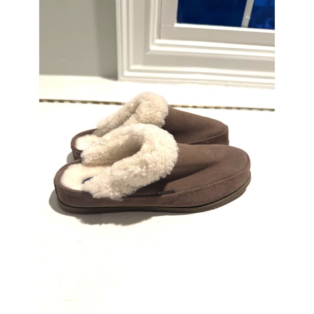 NEW Hari Mari Womens Tia Mule Slippers Indoor Outdoor Brown Size US 7 $150 [jb] - Picture 6 of 16